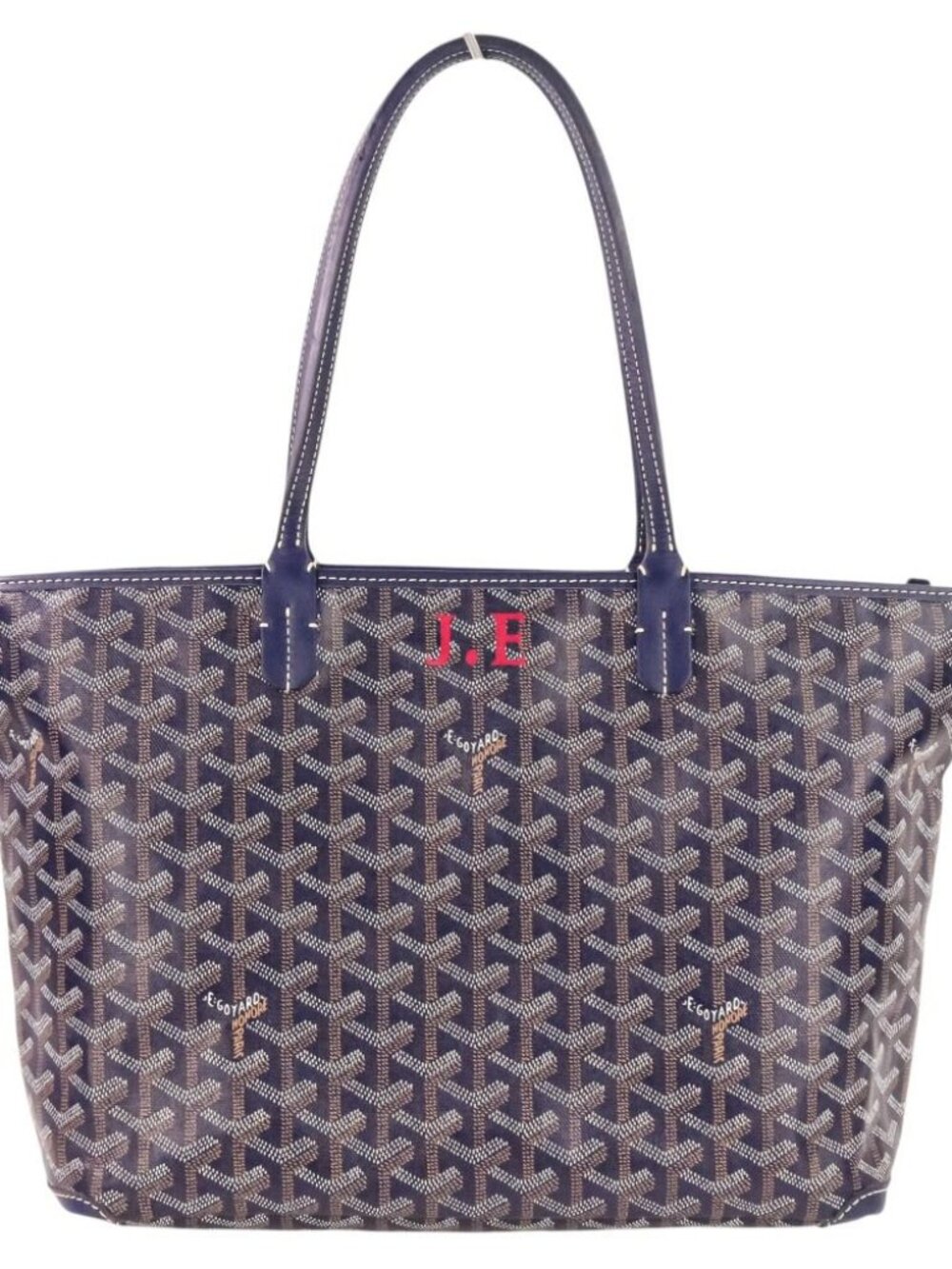 Goyard Artois PM Tote with Zipper Navy